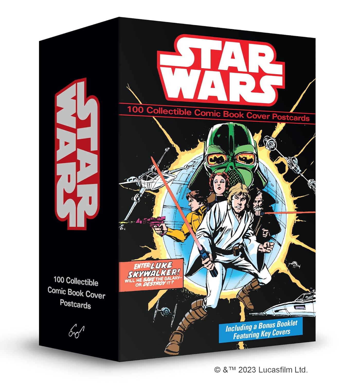 

Star Wars Comics: 100 Collectible Comic Book Cover Postcards. LucasFilm Ltd.