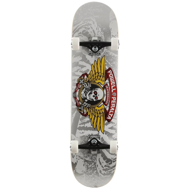 фото Скейтборд powell peralta winged ripper 79,8x20,3 см, silver