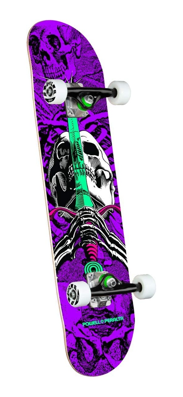 фото Скейтборд powell peralta skull & sword 72,77x17,78 см birch purple