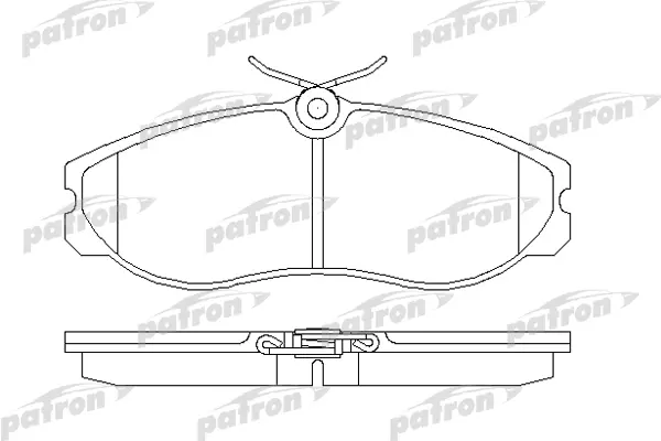 

Тормозные колодки PATRON дисковые PBP909