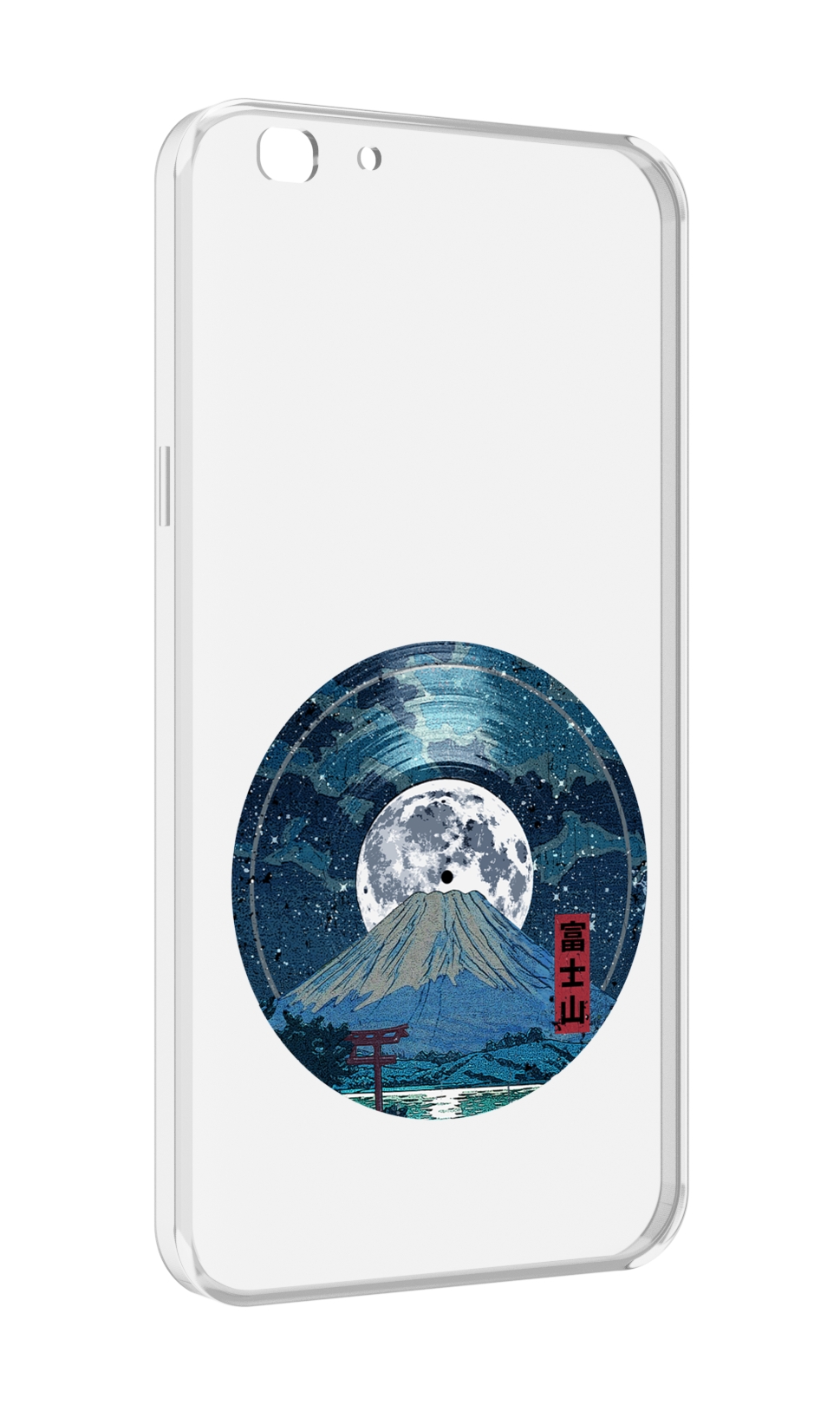 

Чехол MyPads нарисованная виниловая гора с луной для Oppo A77/F3 (2017 год), Прозрачный, Tocco