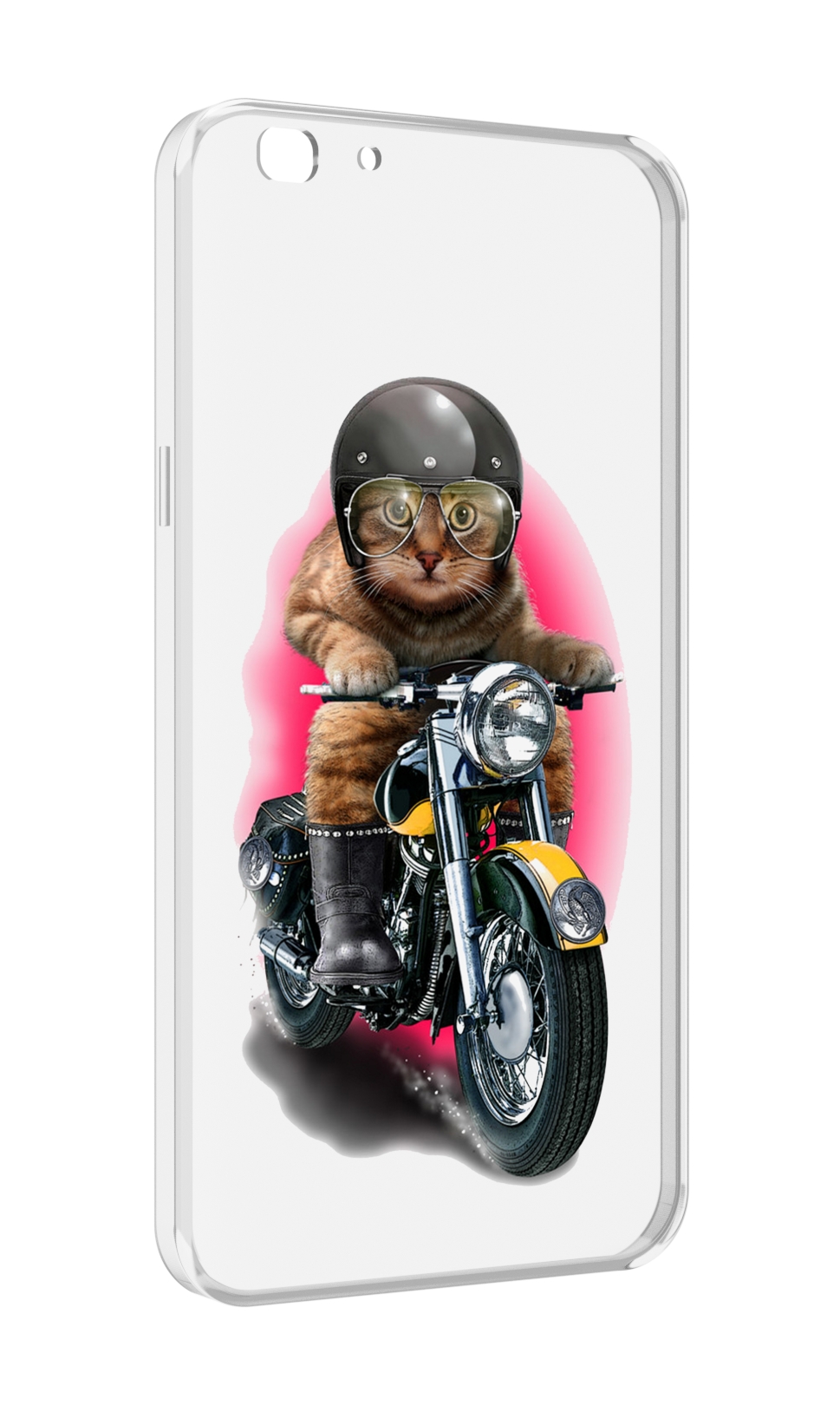 

Чехол MyPads мото-кот для Oppo A77/F3 (2017 год), Прозрачный, Tocco