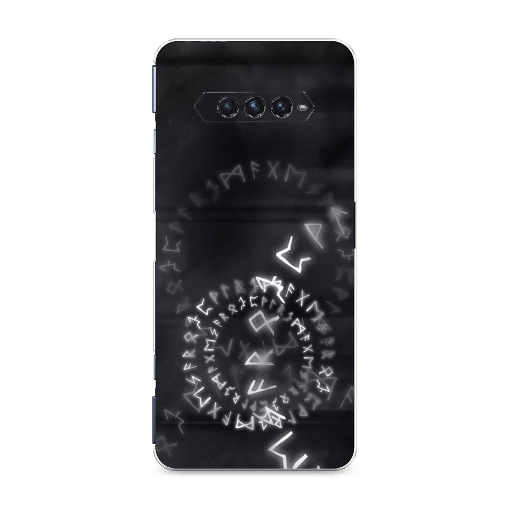 

Чехол на Xiaomi Black Shark 4"Руны", Серый;черный, 311150-3