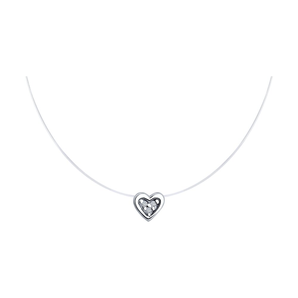 

Колье из серебра 45 см Diamant 94-270-02099-1, бриллиант, 94-270-02099-1