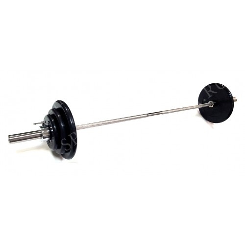 Штанга MB Barbell Atlet гриф прямой 200 см, 80 кг