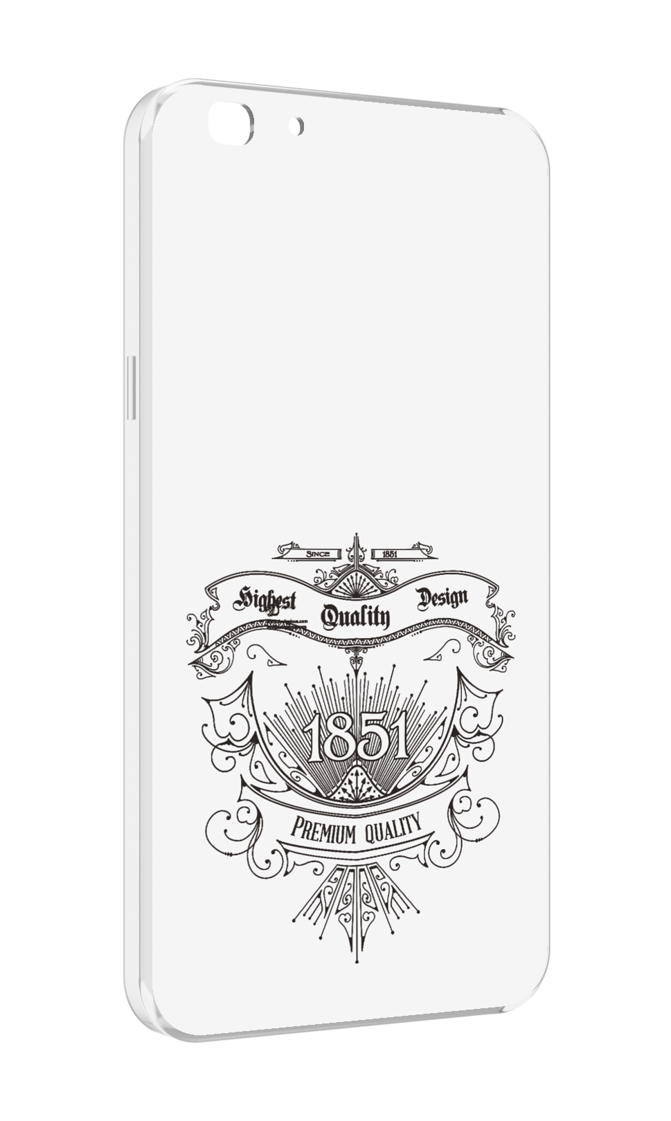 

Чехол MyPads логотип 1851 год для Oppo A77/F3 (2017 год), Прозрачный, Tocco