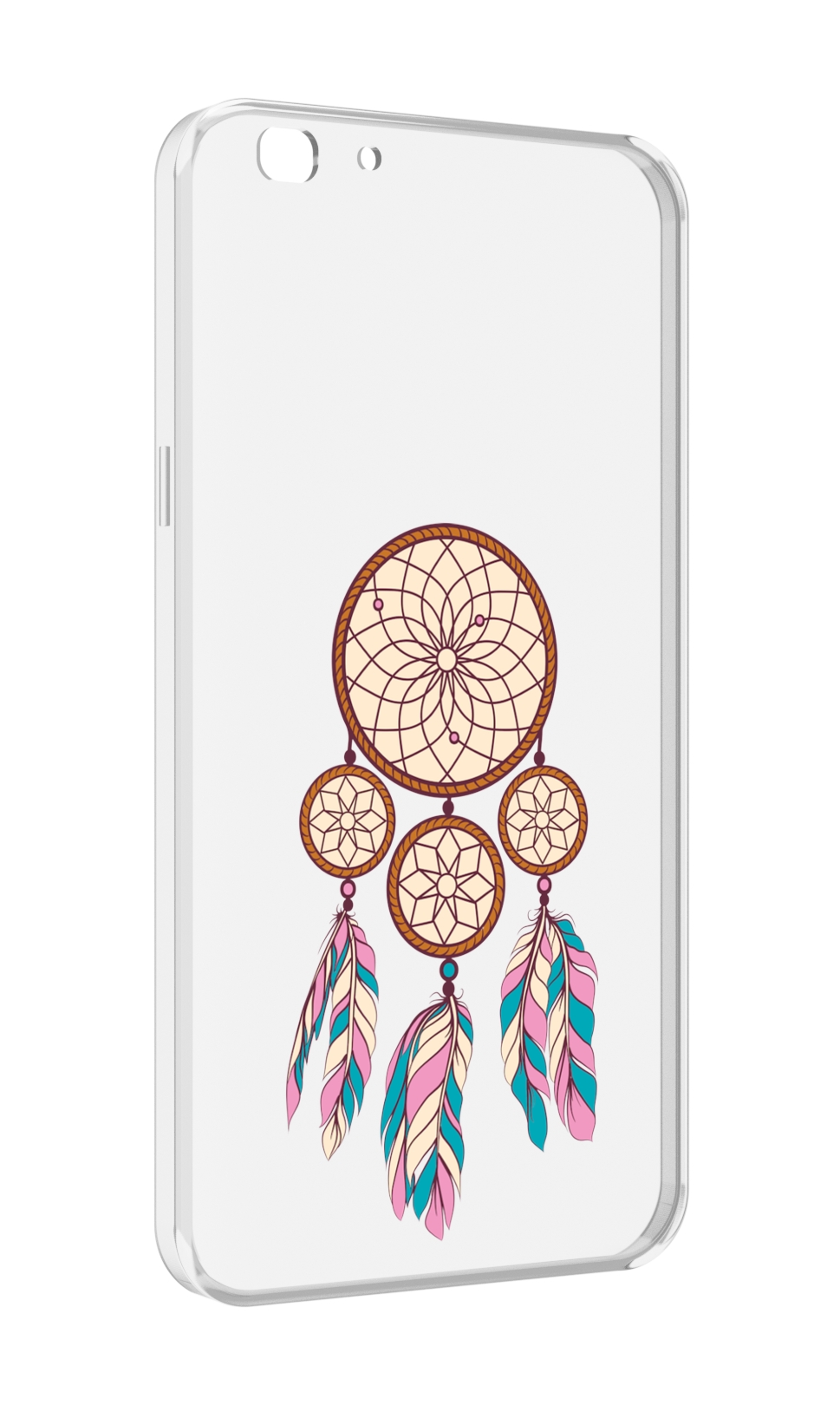 

Чехол MyPads ловец снов бежевый для Oppo A77/F3 (2017 год), Прозрачный, Tocco