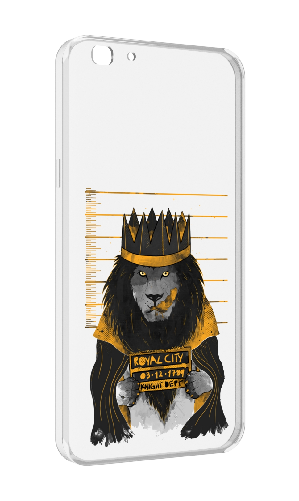 

Чехол MyPads лев в законе для Oppo A77/F3 (2017 год), Прозрачный, Tocco