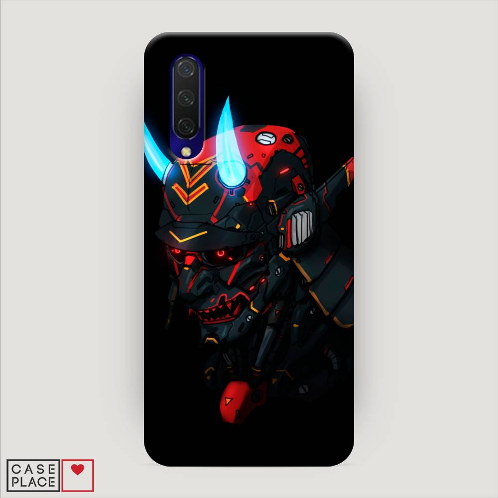 

Пластиковый чехол "Неоновый самурай" на Xiaomi Mi 9 Lite, 36720-5