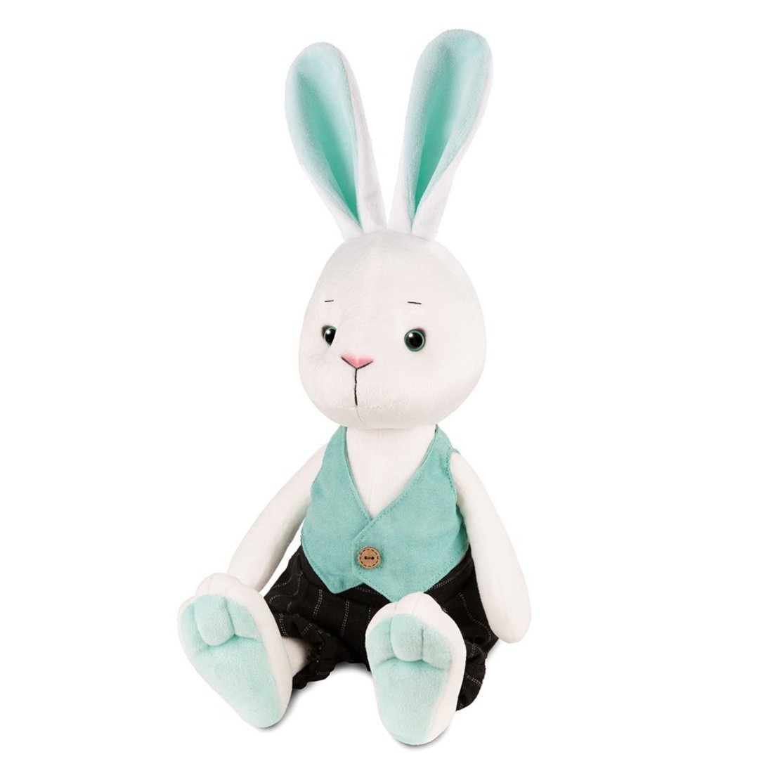 Мягкая игрушка Maxitoys Кролик Тони в жилетке и штанах 20 см, MT-MRT02225-2-20 мягкая игрушка maxitoys кролик эдик в свитере 20 см