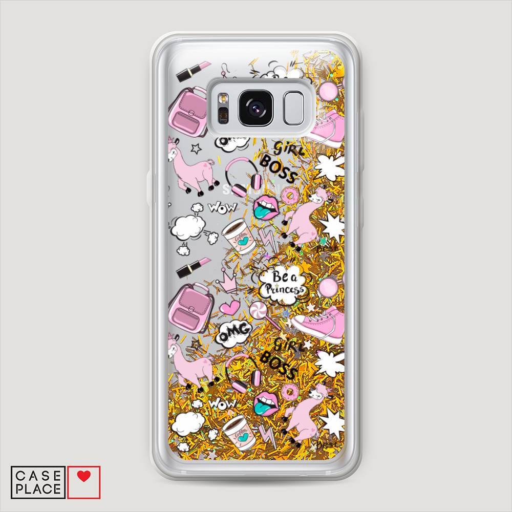 

Чехол Awog "Стильная лама" для Samsung Galaxy S8 +, 24890-1