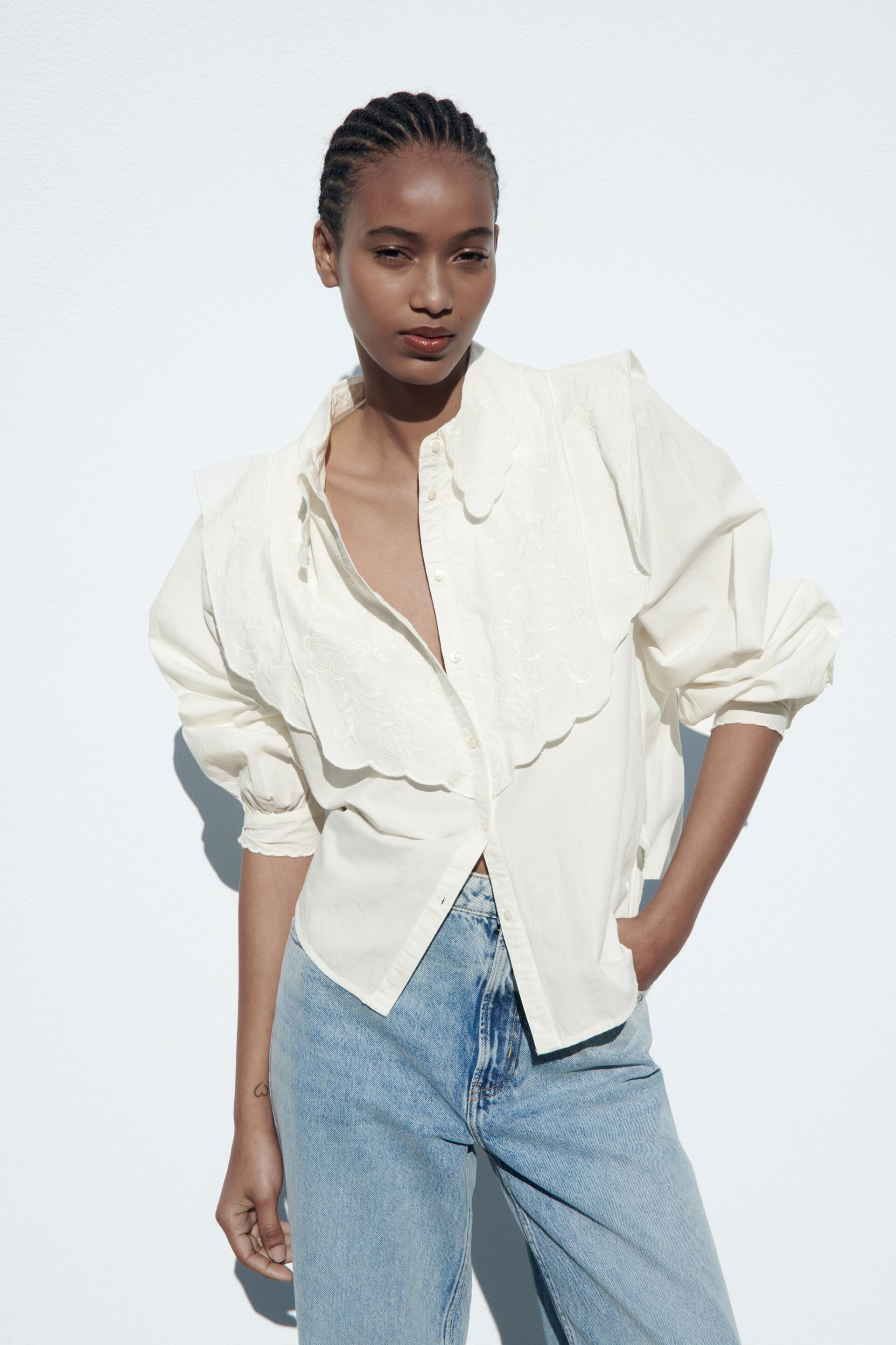 

Блуза женская ZARA 05770022 розовая S (доставка из-за рубежа), 05770022