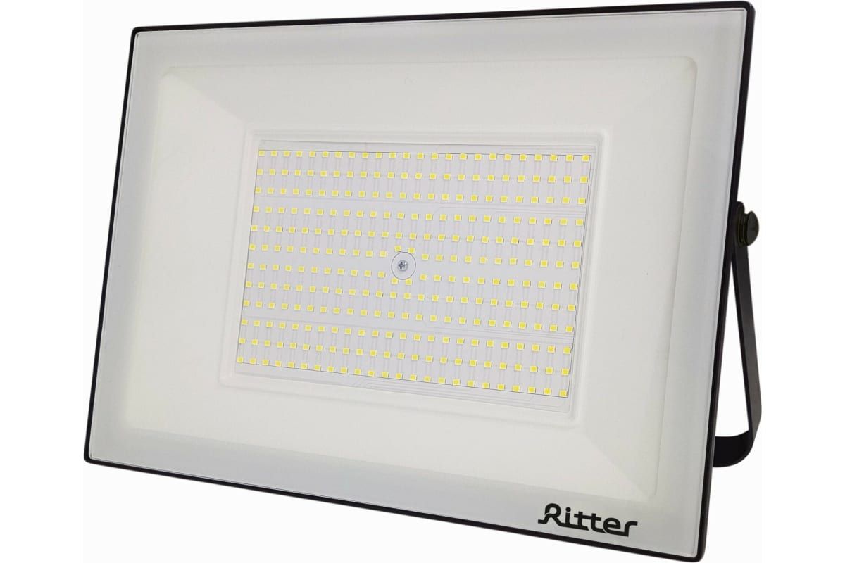 фото Прожектор светод серия profi, 230в, 200вт, 6500к, 20000лм, ip65, черн, гарантия 5 лет 5341 ritter