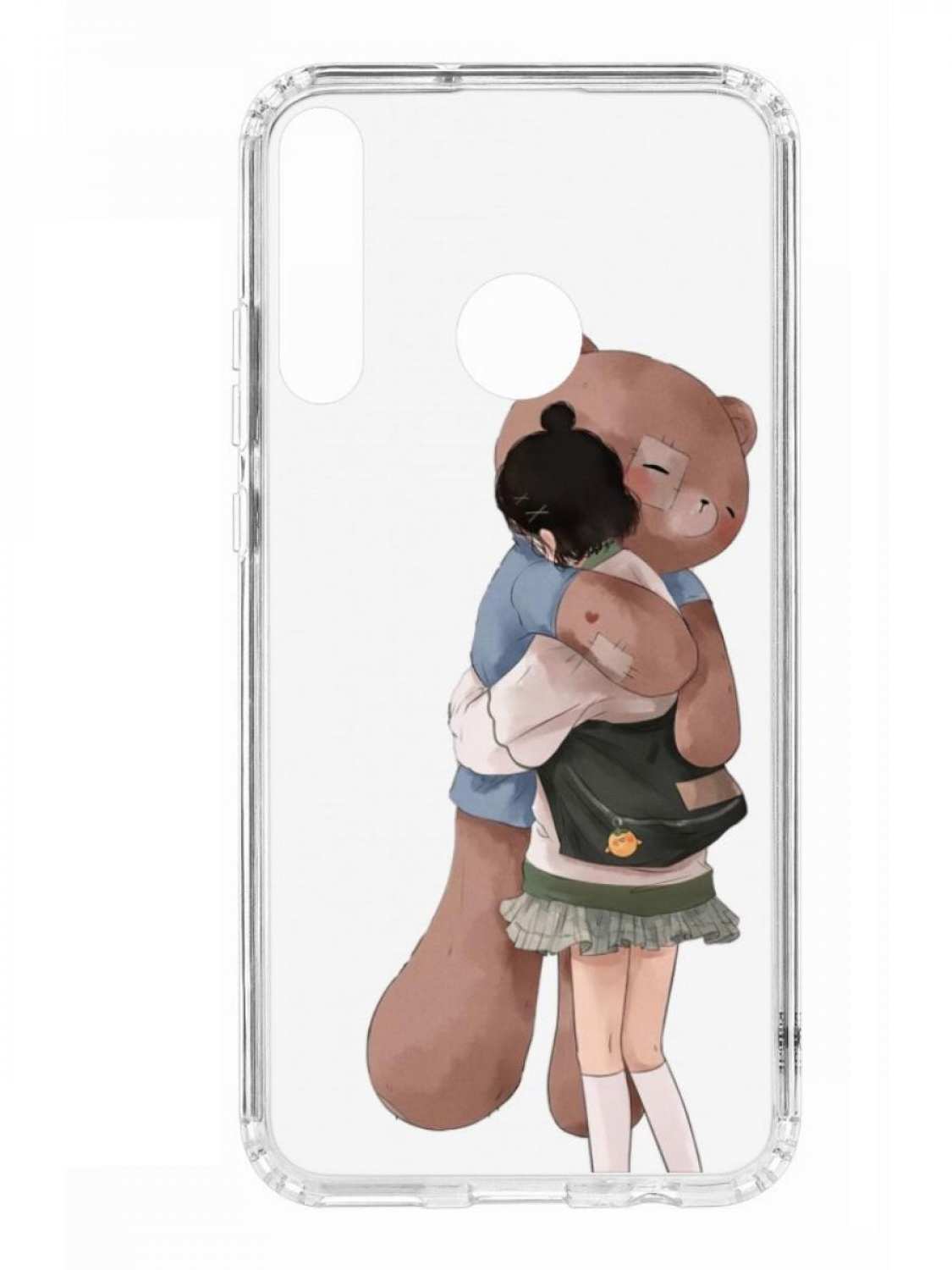 

Чехол для смартфона Huawei P40 Lite E КRUЧЕ Print прозрачный с принтом