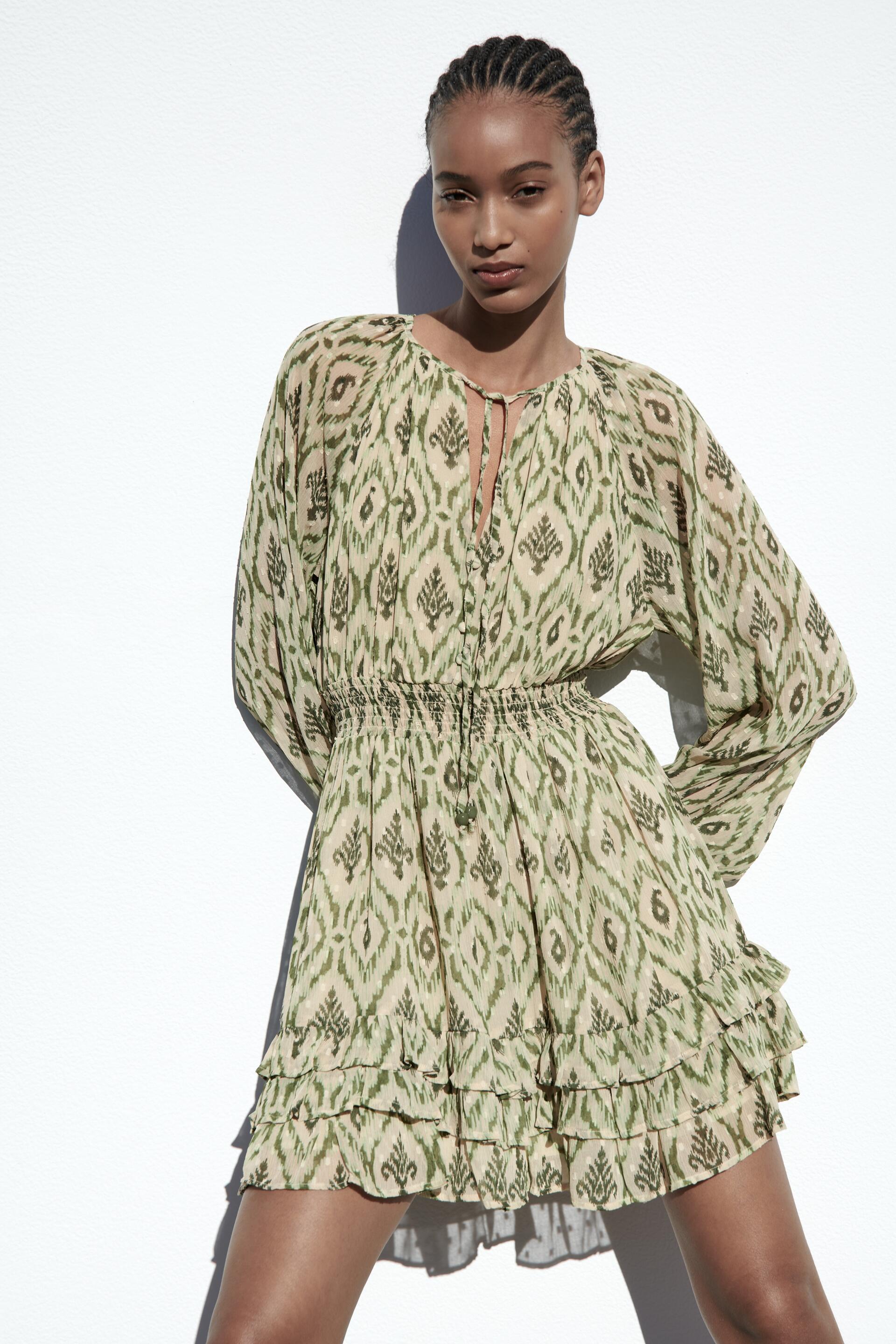 

Платье женское ZARA 05598022 разноцветное S (доставка из-за рубежа), Разноцветный, 05598022