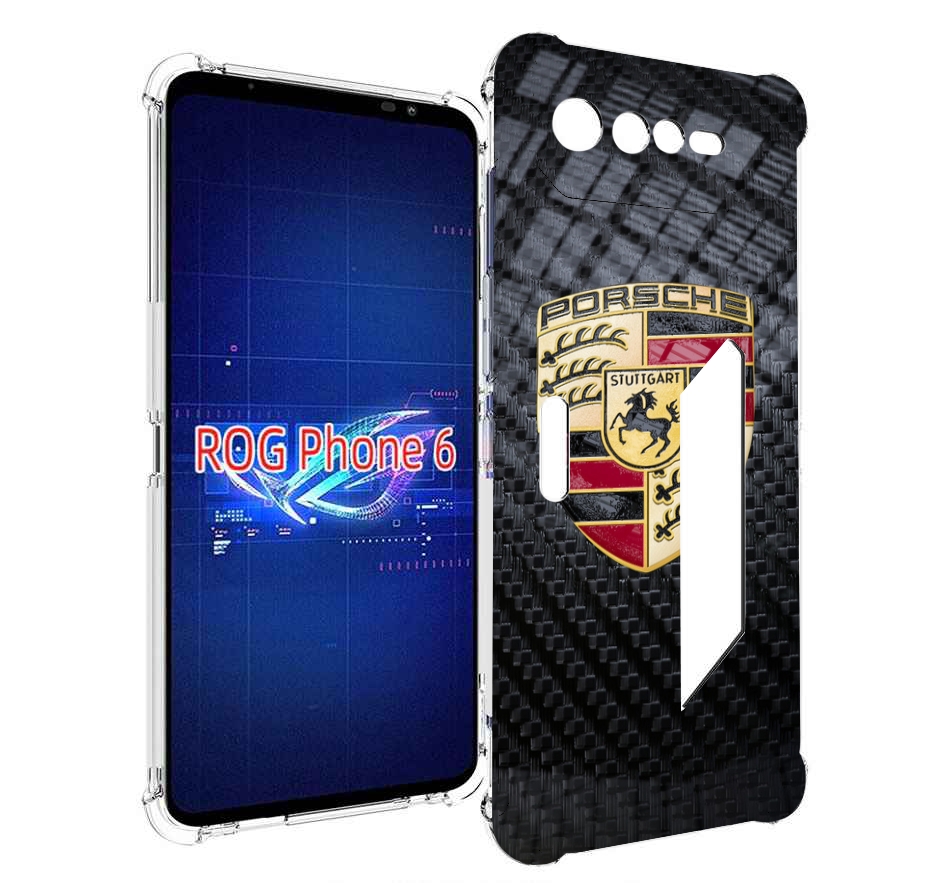 

Чехол MyPads porsche 3 мужской для Asus ROG Phone 6, Прозрачный, Tocco