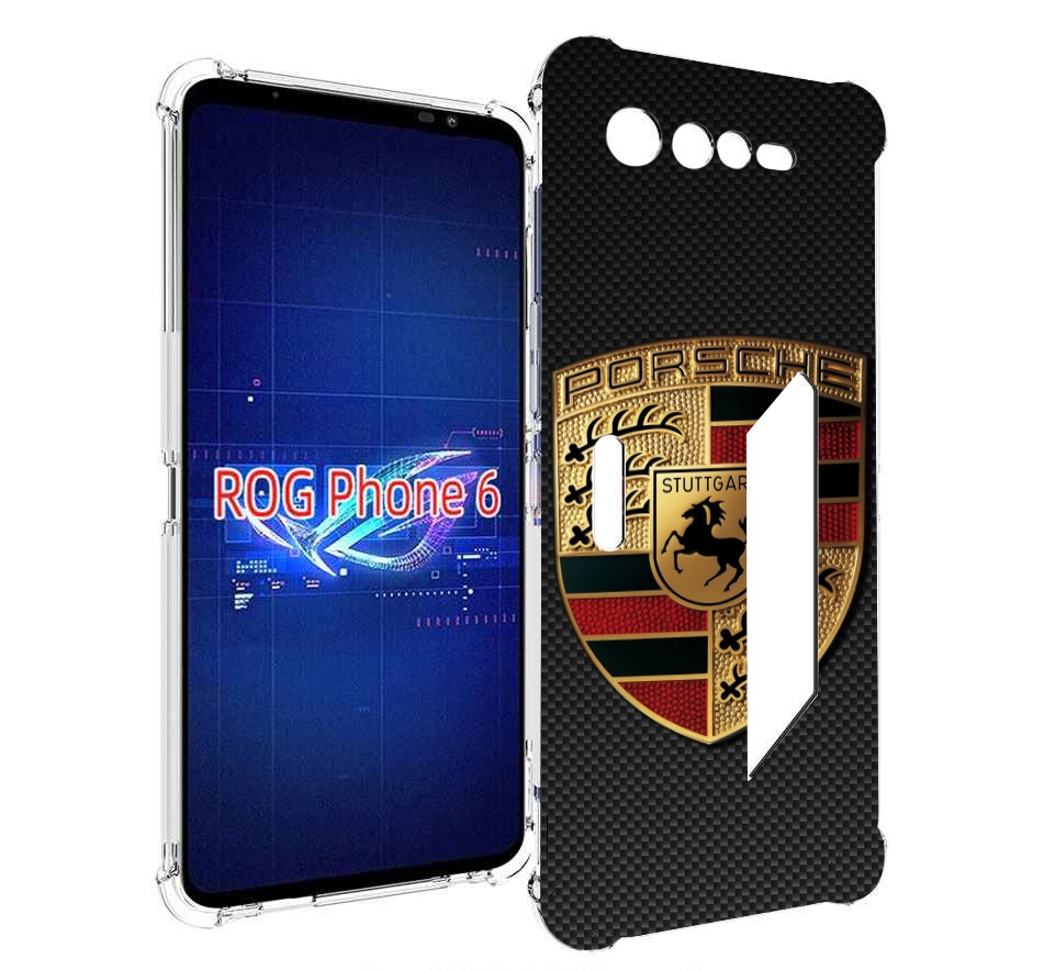 

Чехол MyPads porsche 1 для Asus ROG Phone 6, Прозрачный, Tocco