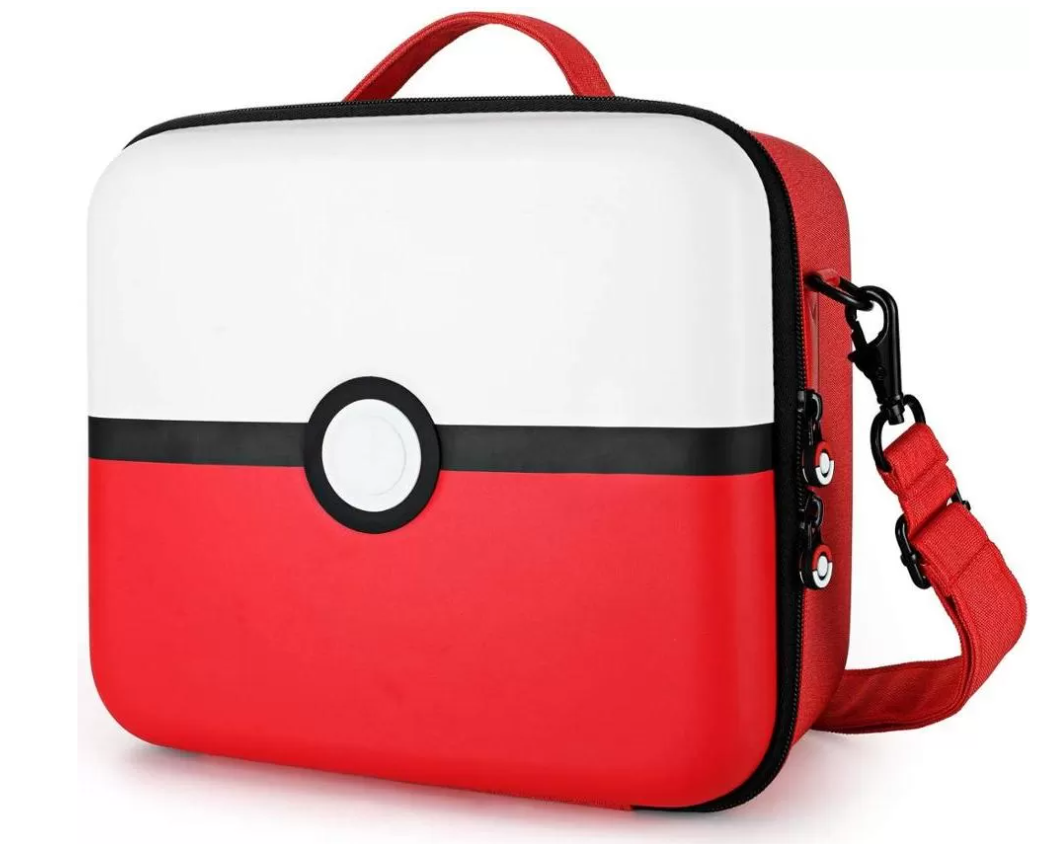 

Сумка для приставки DOBE Storage Bag Pokeball для Nintendo Switch; Nintendo Switch OLED, Storage Bag Pokeball