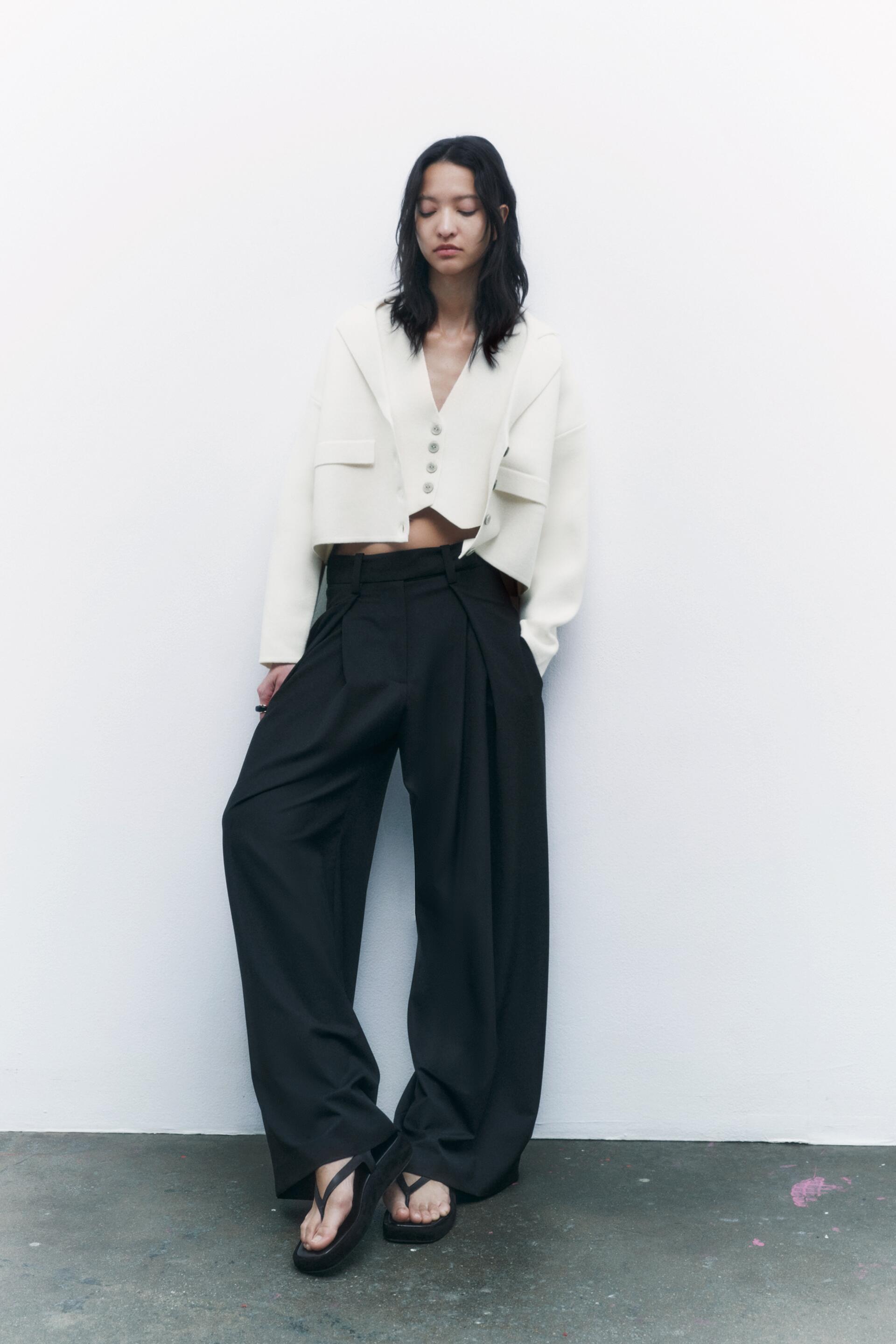 

Жакет женский ZARA 05536017 белый M (доставка из-за рубежа), 05536017