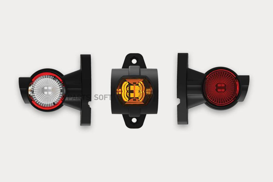 

FRISTOM FT140APLED FT140APLED_фонарь габаритный! LED, RH, 3х -цветный, L=96мм, с проводом