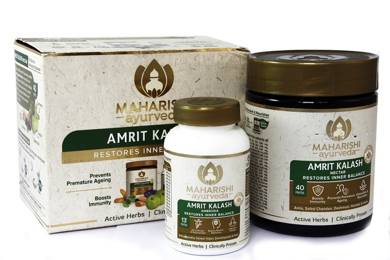 

Комплекс Maharishi Amrit Kalash джем 600 г и таблетки 60 шт., Amrit Kalash