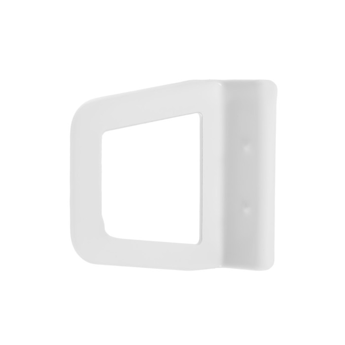 Ручка Металл белая большая, под шнур(4 шт.)