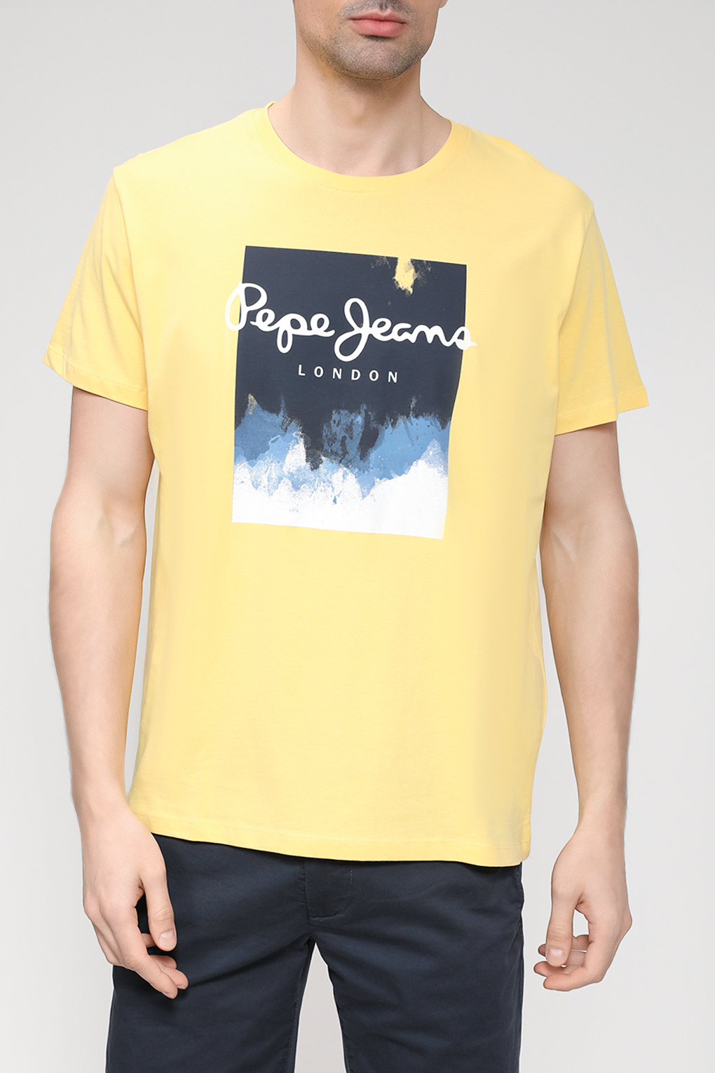 

Футболка мужская Pepe Jeans PM508713 желтая XL, Желтый, PM508713
