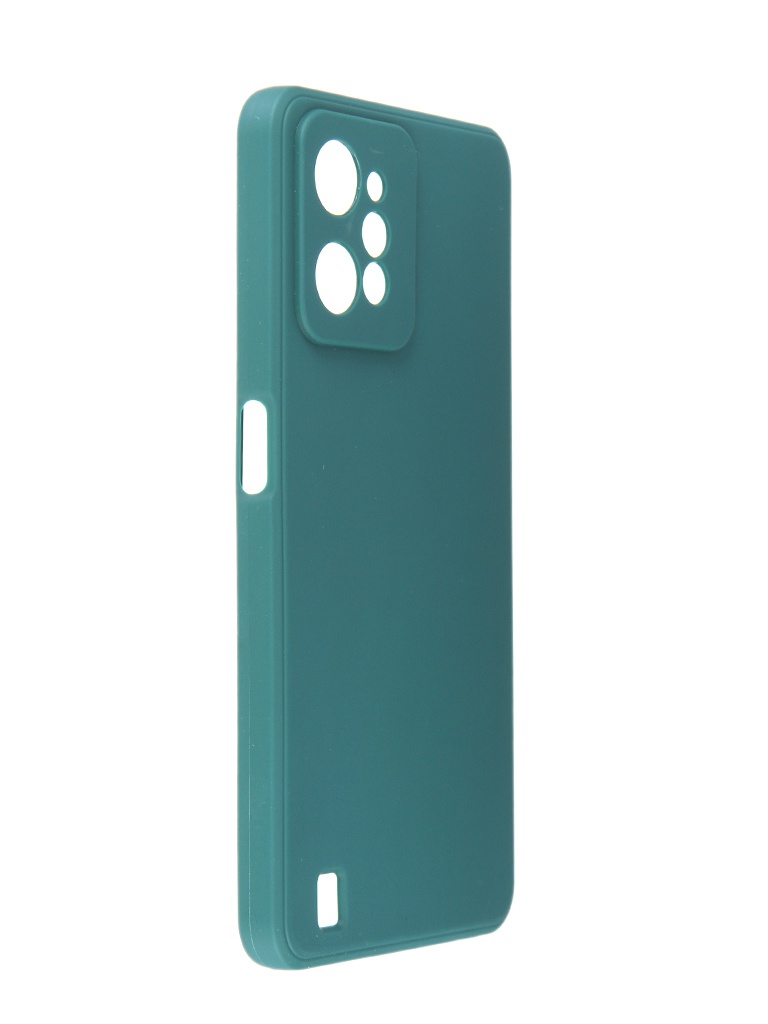 фото Чехол neypo для realme c31 silicone soft matte green nst54452