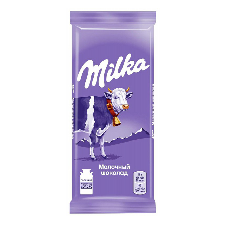 Шоколад Milka молочный 85 г