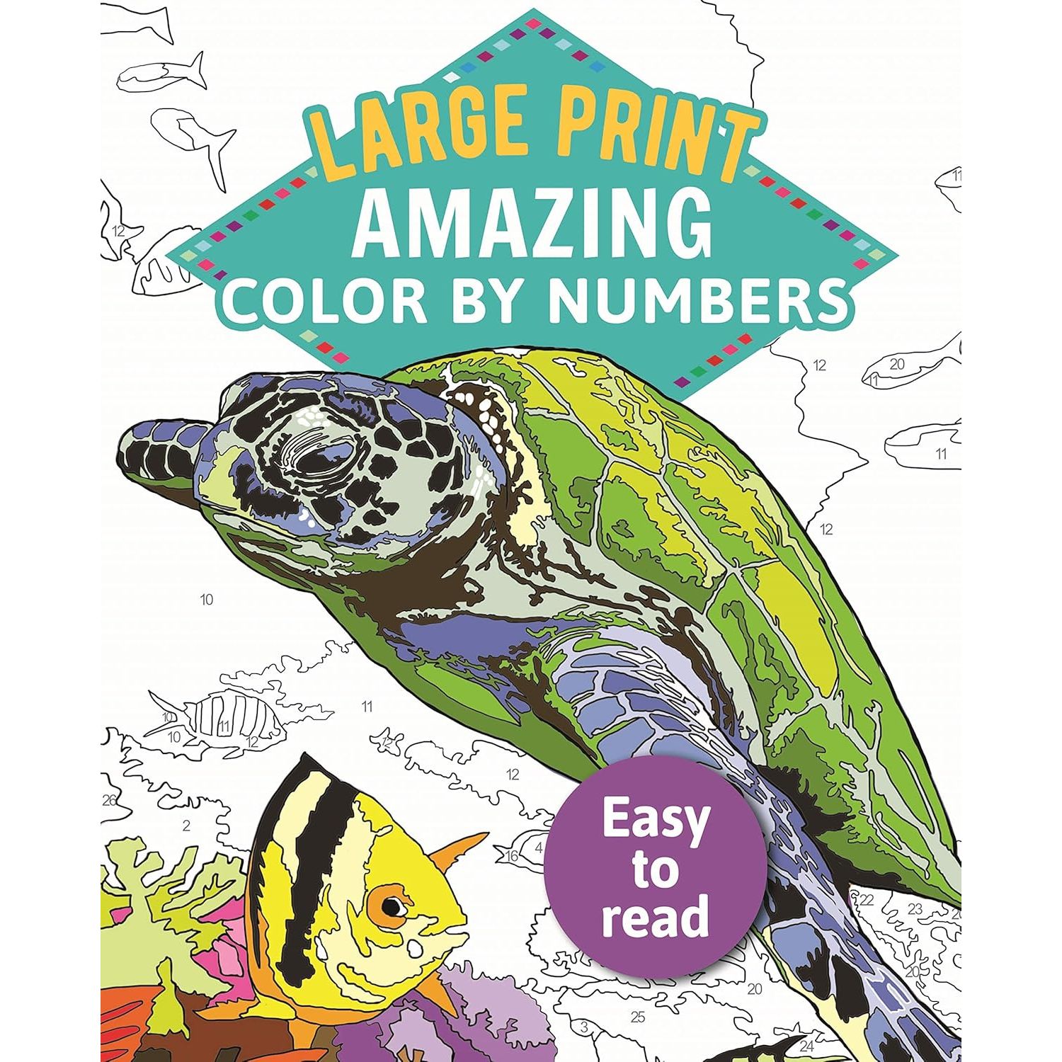 

Amazing Color-By-Numbers Large Print: Large Print. Arcturus Publishing