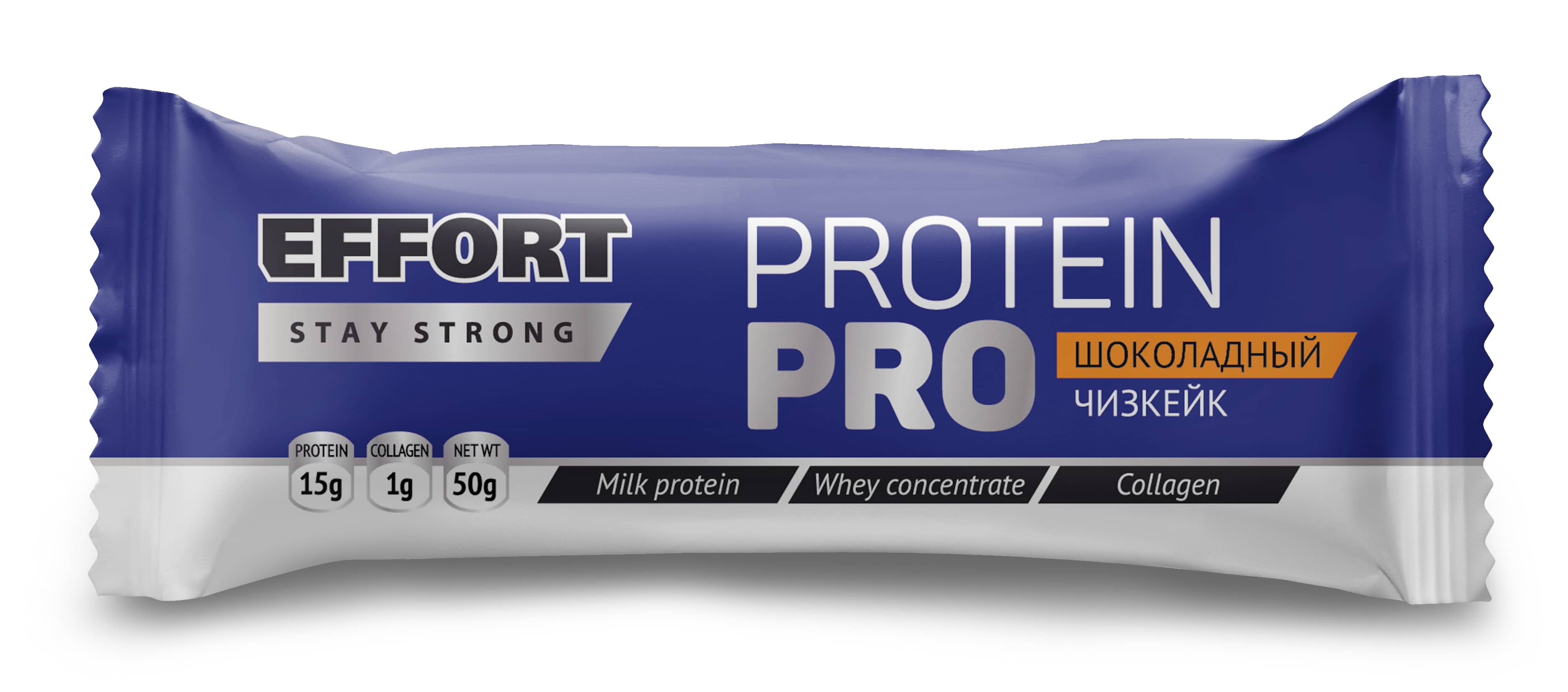 

Протеиновый батончик Effort Protein Pro в глазури шоколадный чизкейк 50 г