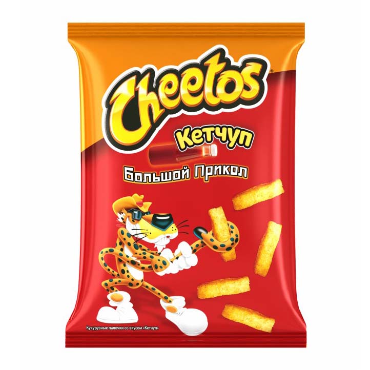 

Чипсы кукурузные Cheetos Кетчуп 85 г