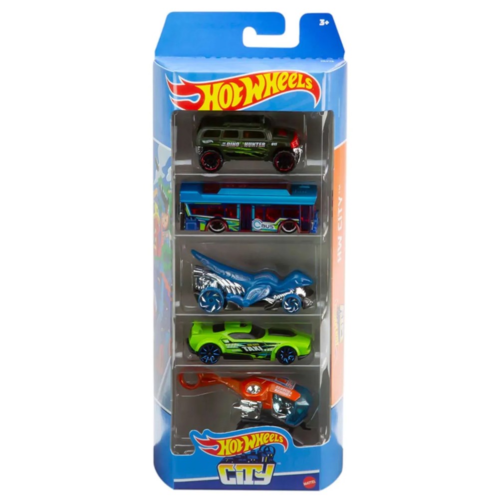 Машинка Hot Wheels City - 5 шт, 1806-HLY76 машинка hot wheels city 5 шт 1806 hly76