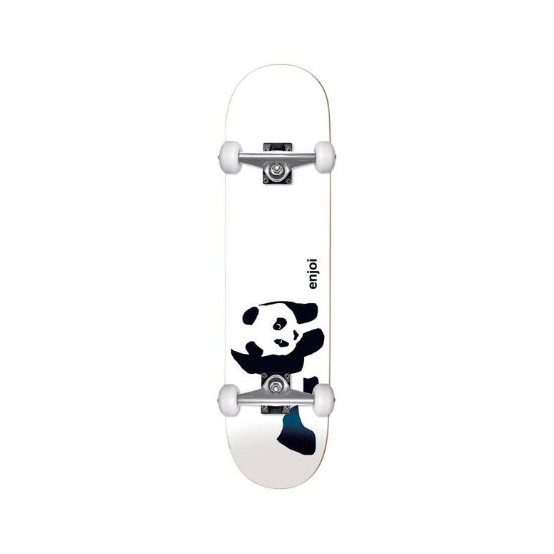 фото Скейтборд enjoi whitey panda youth soft top resin complete 68,6x17,2см white enjoy