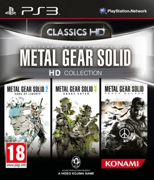 Игра Metal Gear Solid HD Collection для PS3