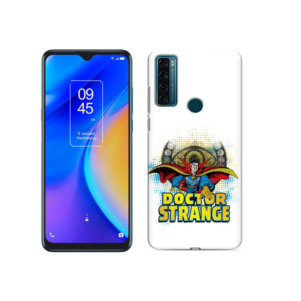 

Чехол MyPads Tocco для TCL 20 SE доктор стренж рисунок, Прозрачный, Tocco