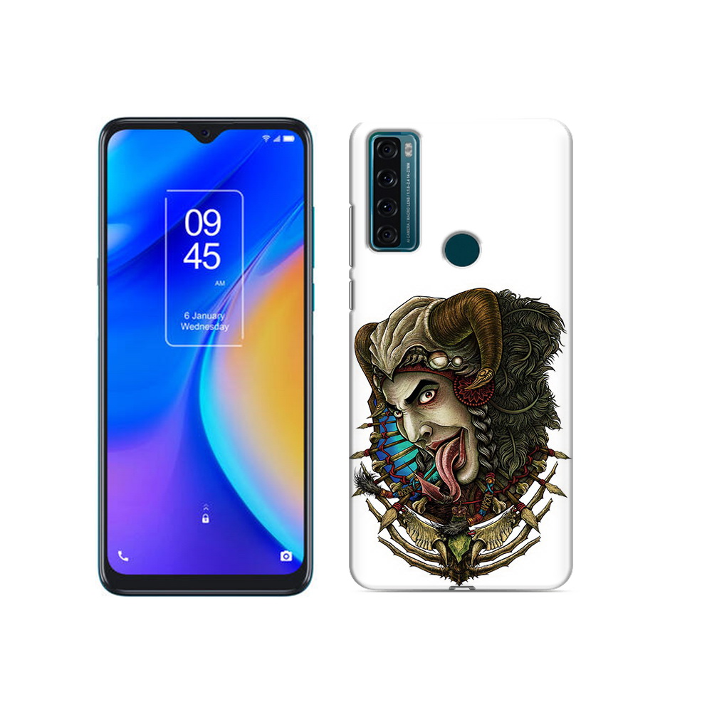 

Чехол MyPads Tocco для TCL 20 SE длинный язык, Прозрачный, Tocco