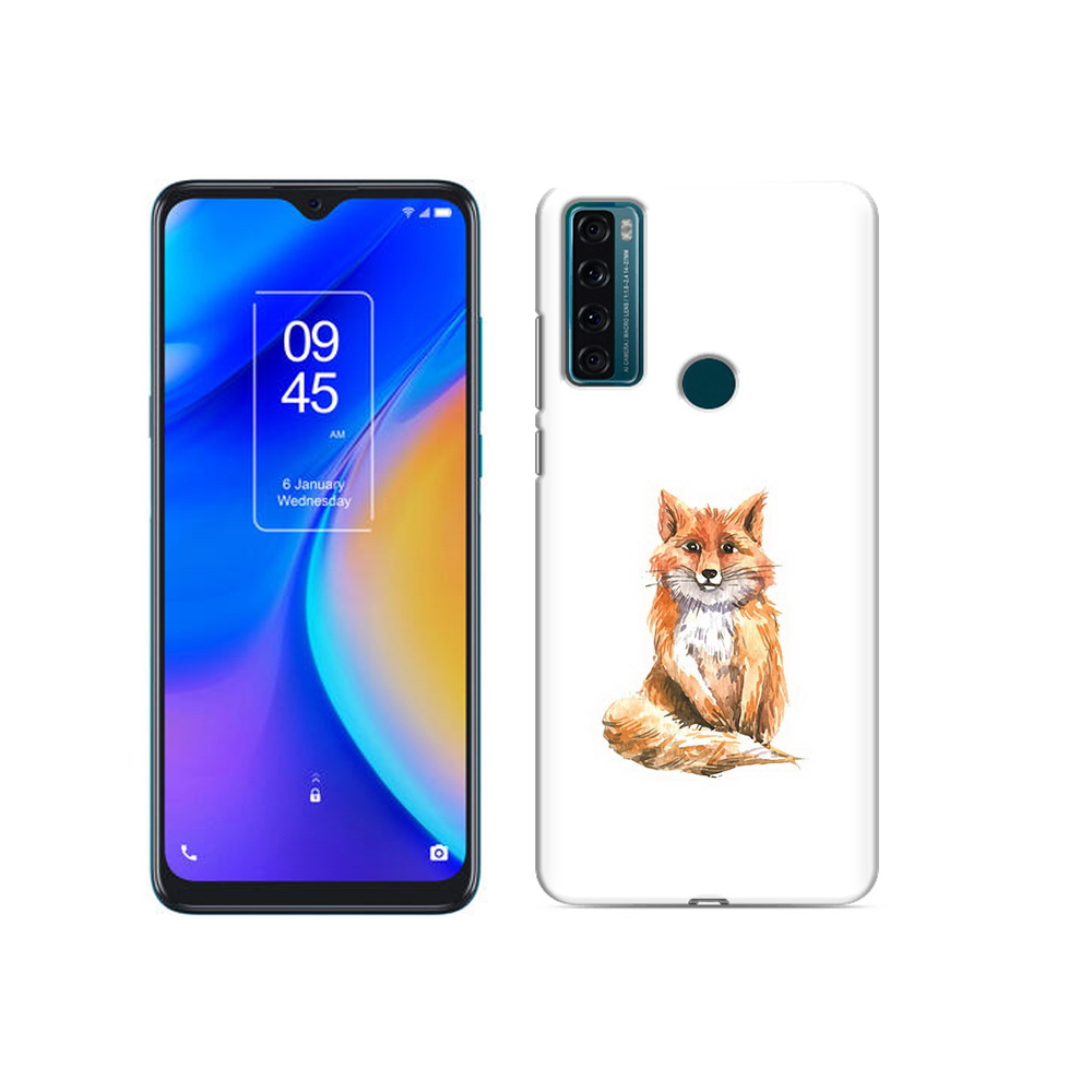 

Чехол MyPads Tocco для TCL 20 SE детская лиса, Прозрачный, Tocco