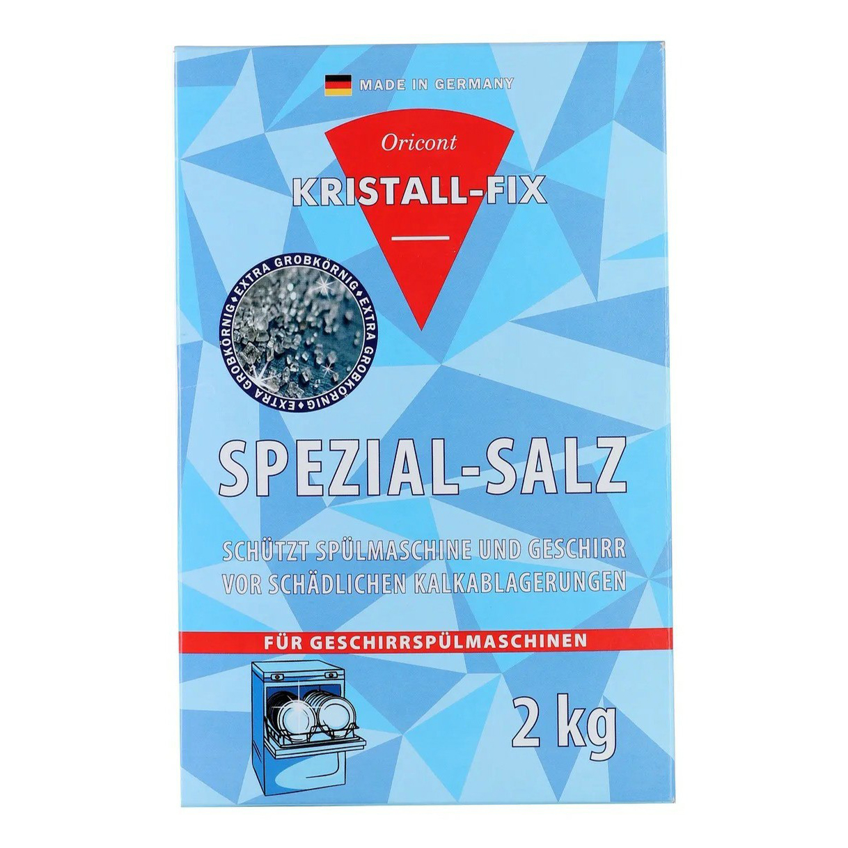 фото Соль luxus kristall-fix для посудомоечных машин 2 кг luxus professional