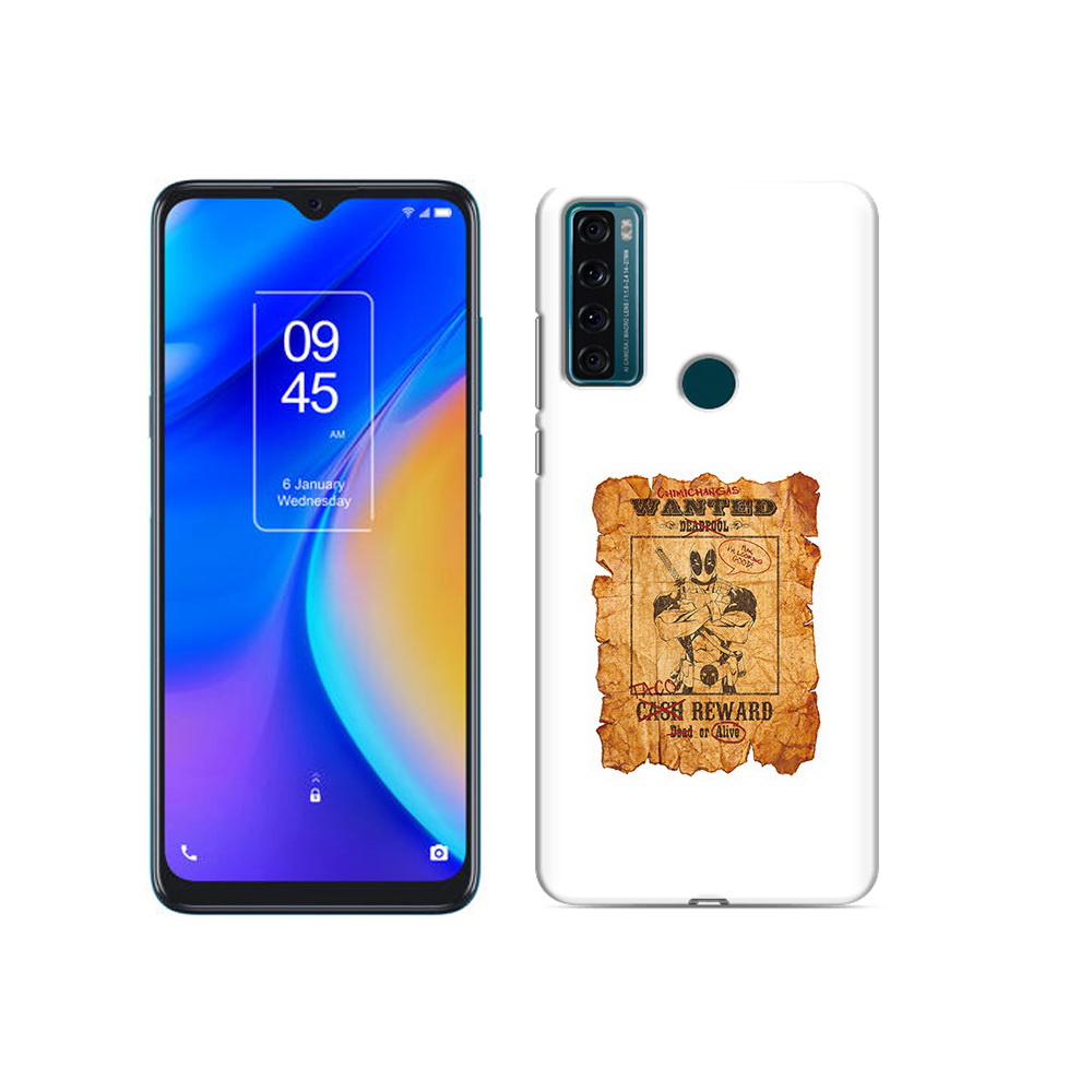 

Чехол MyPads Tocco для TCL 20 SE дедпул, Прозрачный, Tocco