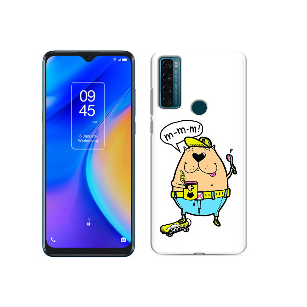 

Чехол MyPads Tocco для TCL 20 SE Бобр, Прозрачный, Tocco