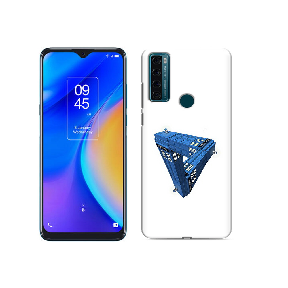 

Чехол MyPads Tocco для TCL 20 SE головолока абстракция, Прозрачный, Tocco