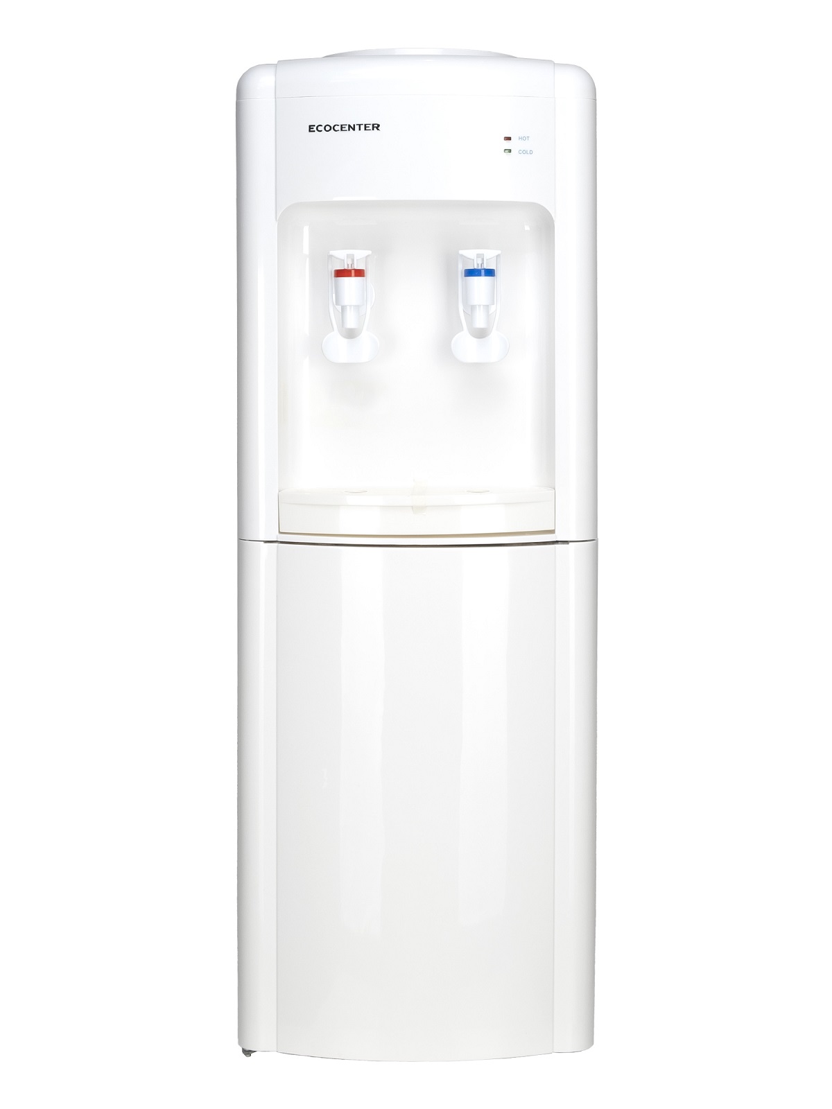

Кулер для воды ECOCENTER G-F81E с шкафчиком, белый, G-F81E
