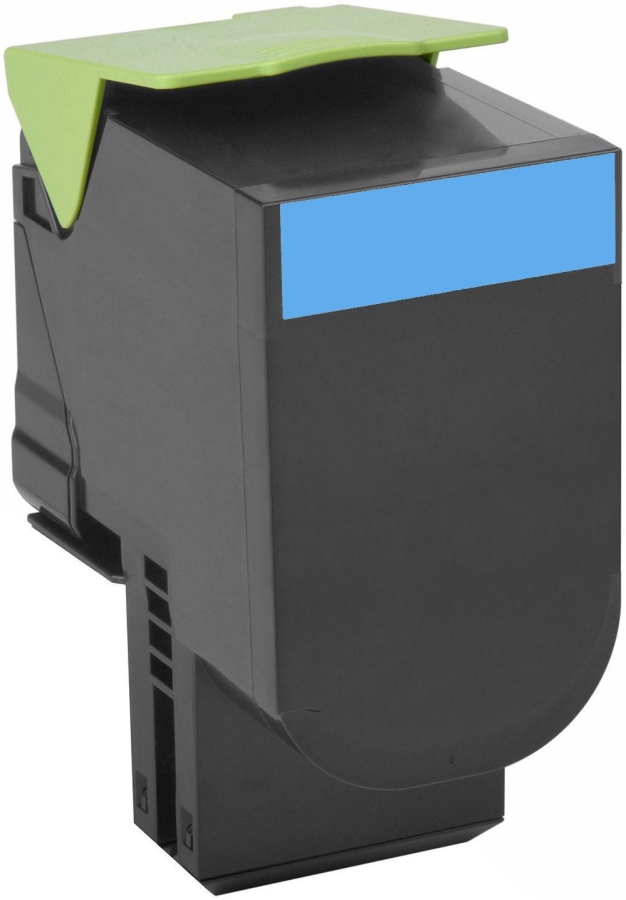 

Картридж для лазерного принтера Lexmark 80C8HCE голубой, оригинальный