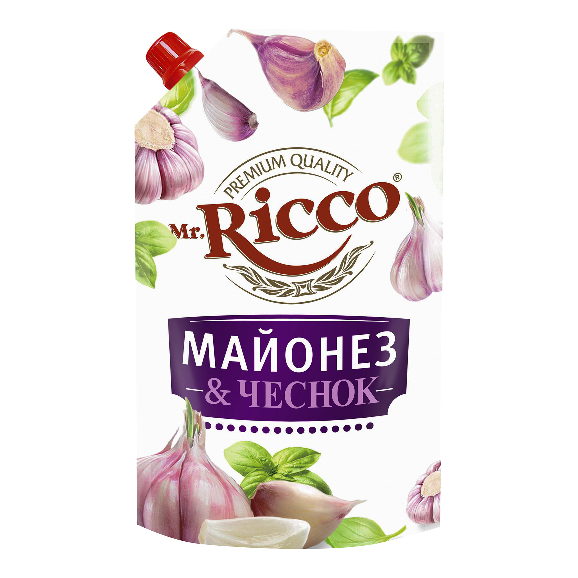 

Майонез Mr.Ricco Майонез & Чеснок 50% 375 г