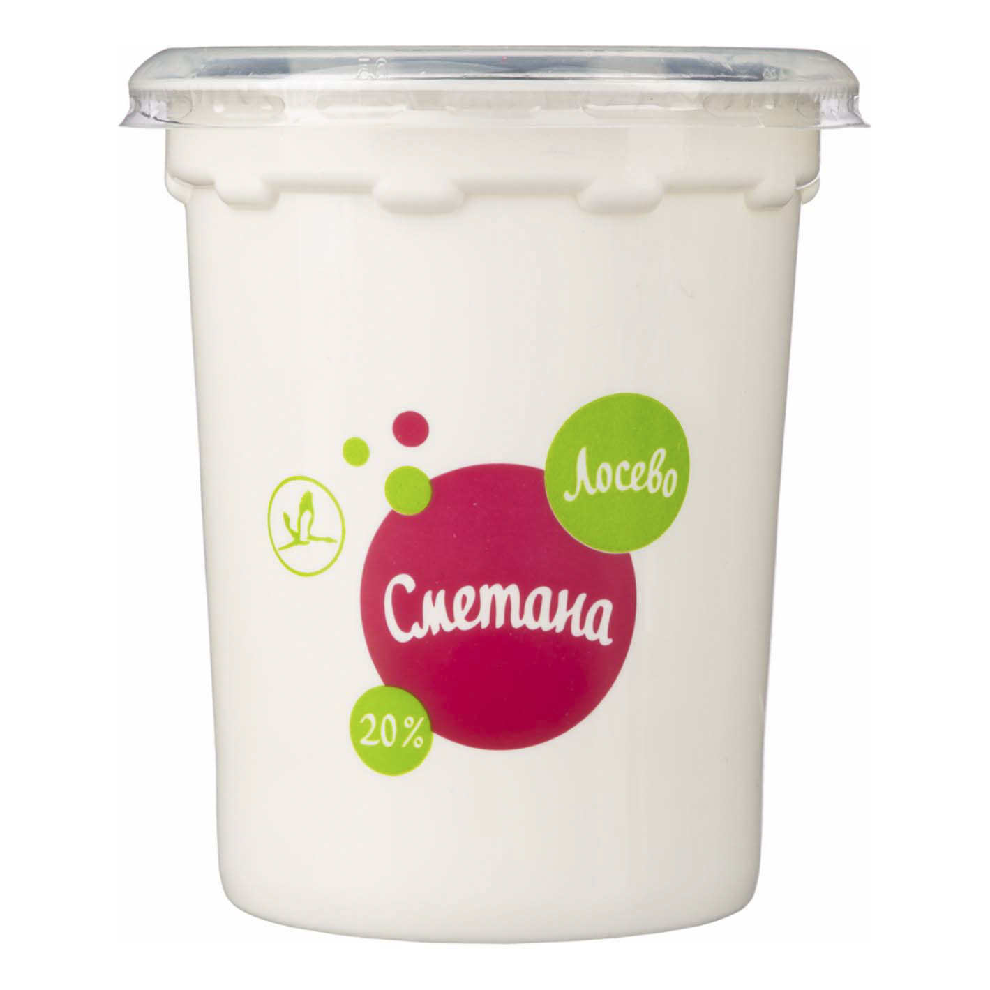 

Сметана Лосево 20% бзмж 450 г