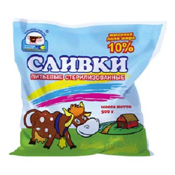 

Сливки Ставропольский МК 10% бзмж 500 г