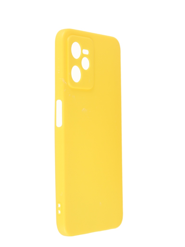 фото Чехол df для realme c35 silicone yellow rmcase-23 df-group