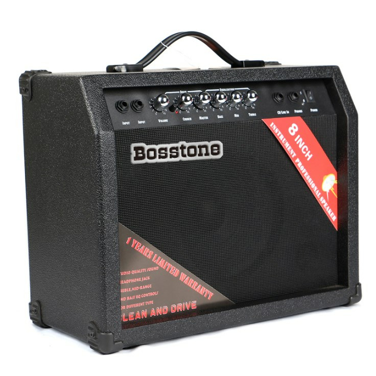 

Гитарный комбо Bosstone GA-30W Black, Черный, GA-30W Black