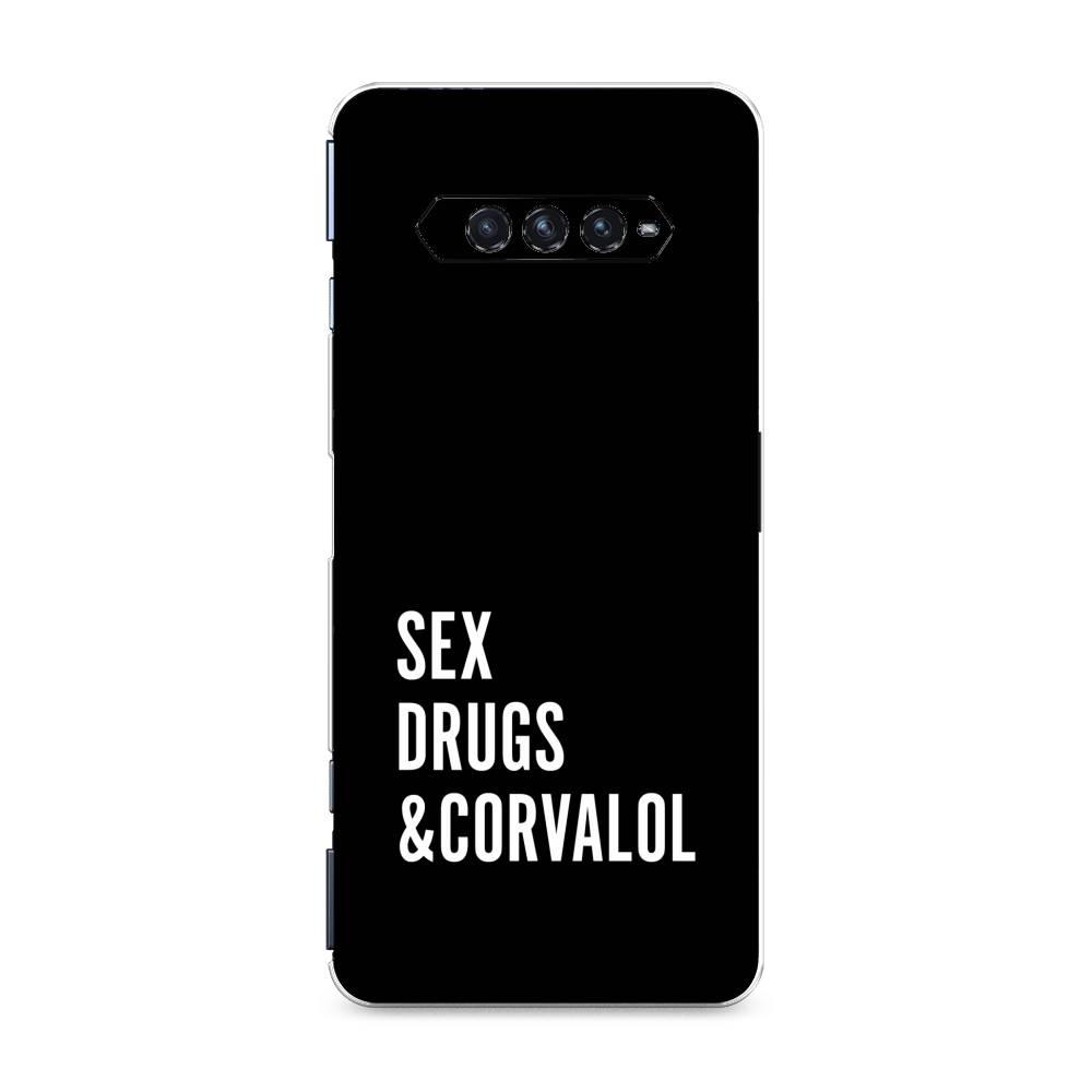 

Чехол на Xiaomi Black Shark 4"Corvalol", Черный;серый;белый, 311150-6